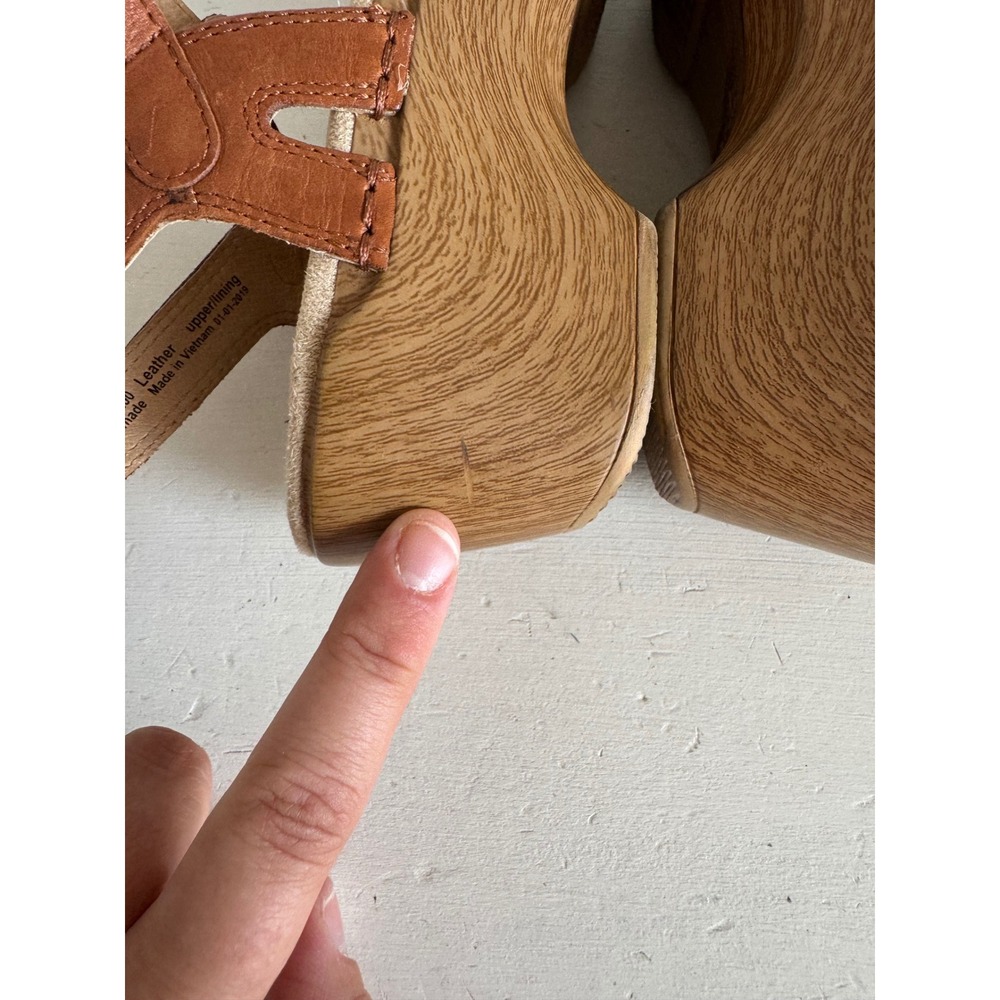 Dansko Season camel tan sandals size 37 (6.5-7) - Picture 6 of 12